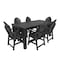 Highwood Usa Hamilton 7pc Rectangular Counter Height Outdoor Patio Furniture Dining Set 84 x 42 AD-ST7HM2CO5BA-BKE - alternate 1
